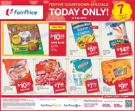 Enjoy Everyday Low Prices at Singapore's trusted grocery retailer. FairPrice offers a wide range of products with prices matched online and in stores.
